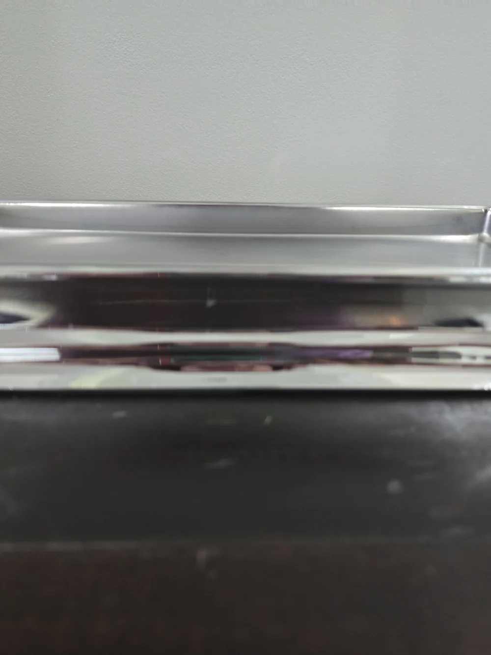 Bed Bath & Beyond The Threadery  Tray Crome